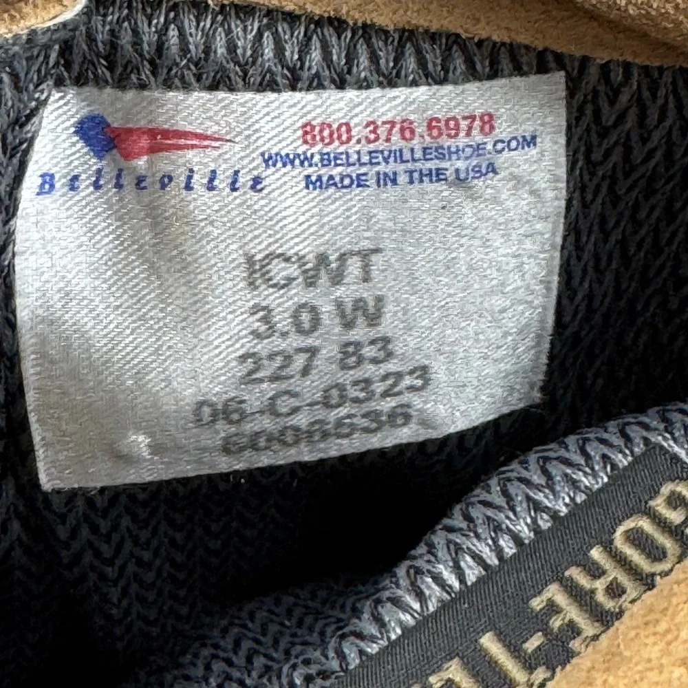 Belleville ICWB Combat Boots Mens 3.0 W Tan New‎ Gore-Tex Cold Wet Military USA